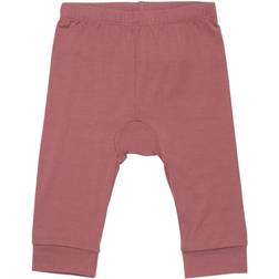 Minymo Unisex Baby Bamboo Leggings, Rose Brown