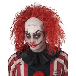 California Costumes Red Creepy Clown Wig