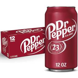 Dr Pepper Soda Pop 12fl oz 12pcs