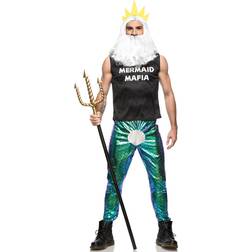 Mermaid mafia men's costume