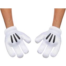 Disguise Adult mickey mouse halloween gloves