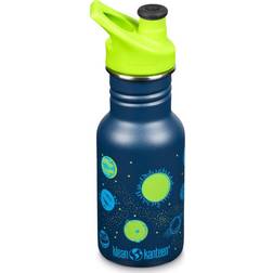 Klean Kanteen Kid's Classic Water Bottle with Sport Cap 355ml Planets