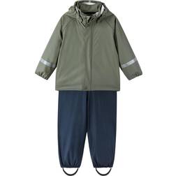 Reima Toddler's Rain Set Tihku - Greyish Green (5100021A-8920)