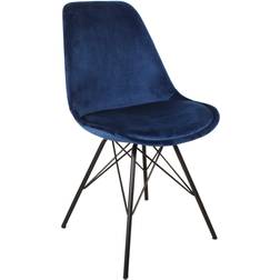 AC Design Furniture Emanuel Navy/Black Kjøkkenstol 85.5cm