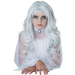 California Costumes Girl's Ghost Wig White