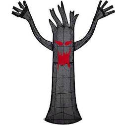 Northlight LED Lighted Black Terrifying Tree Halloween Decoration, Lights