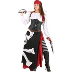Women's pirate flag gypsy costume