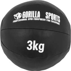 Gorilla Sports Leather Style Medicine Ball 1KG 10KG