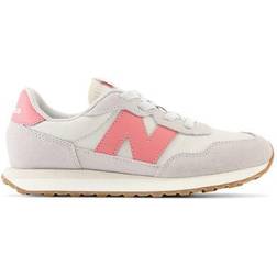 New Balance Kid's 237 Bungee - Rain Cloud/Natural Pink