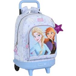 Safta Schulrucksack mit Rädern Frozen Believe 33 x 45 x 22 cm Lila