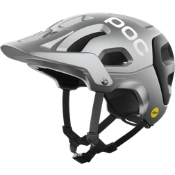 POC Tectal Race MIPS - Argentite Silver/Uranium Black Matt