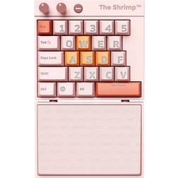 The Shrimp Model 1 Gaming Keyboard - Pinkey
