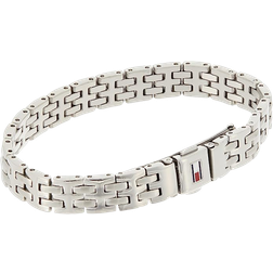 Tommy Hilfiger Men's Stainless Steel Bracelet - SIlver