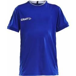 Craft Sportswear Progress Trænings T-Shirt Hvid & Sort 122/128