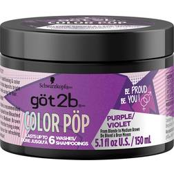 Henkel Got2b Color Pop Semi-Permanent Hair Color Mask, Purple, CVS