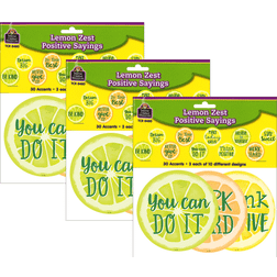 Teacher Created Resources Lemon Zest Positive Saying Accents, 3 Packs of 30 MichaelsÂ Multicolor One Size