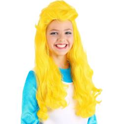 Girl's The Smurfs Smurfette Wig Yellow