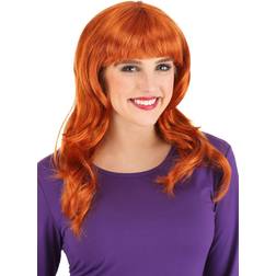 Jerry Leigh Scooby Doo Daphne Women's Wig Orange