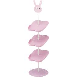 Yamazaki Home Bunny Children's Kid's Organizer Steel One Size, Pink