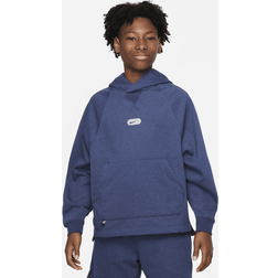 Nike Dri-FIT Athletics Older Kids' Boys' Fleece Training Hoodie Blue