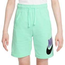 Nike Boy's Sportswear HBR Club Fleece Shorts - Mint Foam/Canyon Purple