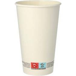 Papstar Papp-Trinkbecher pure, 0,4 l, weiß