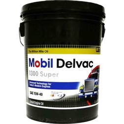 Mobil 5 Gallon Delvac 1300 Super 15W-40 Diesel Engine