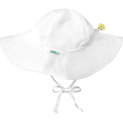 Green Sprouts Brim Sun Protection Hat in White 9-18 Months White 9-18 Months