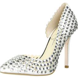 Jessica Simpson Preppi-B Womens White Pump