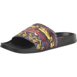 Reebok Men's Classic Slide Sandals Core Black/Multi 13.0