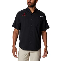 Columbia Men's Alabama Crimson Tide Tamiami Shirt Black Black