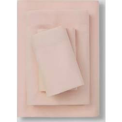 Room Essentials Microfiber Bed Sheet Pink (256.5x167.6)