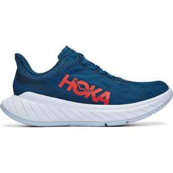 Hoka Carbon X 2 W - Moroccan Blue/Hot Coral