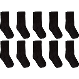 Cat & Jack Boy's Athletic Crew Socks - Black