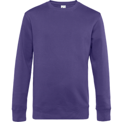 B&C Collection King Crew Neck Sweatshirt - Radiant Purple