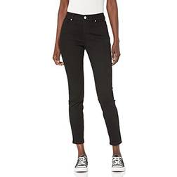 Tommy Hilfiger Women's Tribeca Straight Denim Jean, Black 01