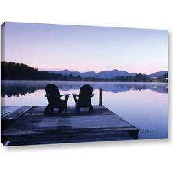 Artwall Mirror Lake, Lake Placid Poster