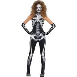 Amscan Skeleton Jumpsuit Carnival Costume