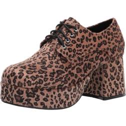 Ellie Shoes Men's Platform, Leopard