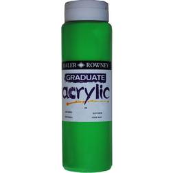 Daler Rowney Graduate Acrylic Leaf Green 500ml