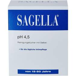 Sagella pH 4,5 Reinigungstücher 10 Stück