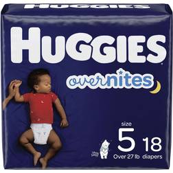 Huggies Overnites Diapers Size 5 12+kg 18pcs