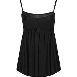 Yours Tummy Control Swim Dress Plus Size - Black