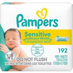 Pampers Sensitive Baby Wipes 3x64pcs
