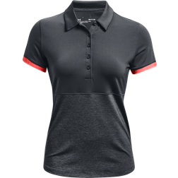 Under Armour Women's Zinger Point SS Polo Shirt - Jet Gray