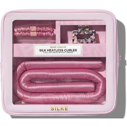 Silke London Heatless Curler in Pink. Pink