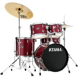 Tama IE58CCPM Imperialstar 5-Piece Drum Kit, Meinl HCS Cymbals, Candy Apple Mist