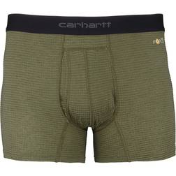 Carhartt Base Force Tech Boxer Brief Burnt Olive Grid