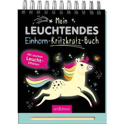 Mein leuchtendes Einhorn-Kritzkratz-Buch