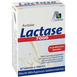Avitale Lactase 7000 FCC Tabletten Spender